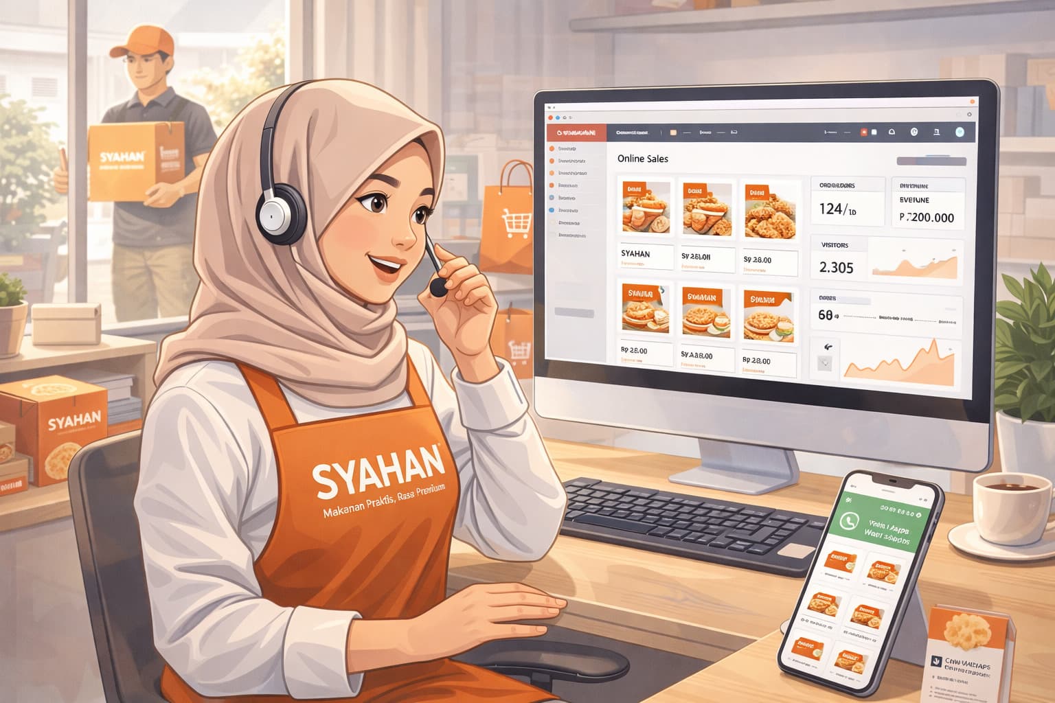 Penjualan Offline & Online